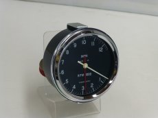 画像2: SMITHS 12000RPMクロノメトリック タコメータースパイ針・照明付O/H品 (2)